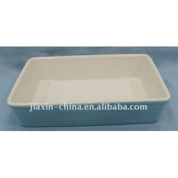 8.7"rectangle oven plate smooth